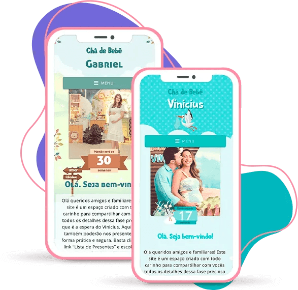 Mockups de celulares com a iFraldas