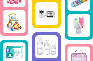 Presentes variados para bebê